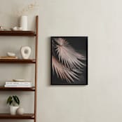 "Copper Ferns 1" - Art Print in Shimmering Copper by Alicia Abla - In a Room
