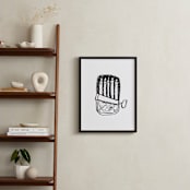 "Packed Like Sardines" - Art Print in Ink by Annie Montgomery - In a Room
