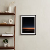 "Night Fall" - Art Print in Sunset Orange by Dani Adams - In a Room