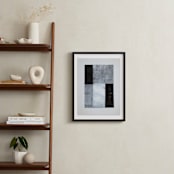 "tonality IV" - Art Print in Slate by Sara Hicks Malone - In a Room