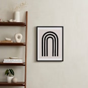 "Arcs I" - Art Print in Blush by Iveta Angelova - In a Room