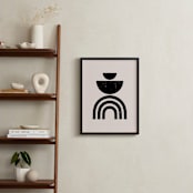 "Rituals I" - Art Print in Obsidian by Iveta Angelova - In a Room