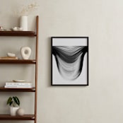 "Aligned" - Art Print in Onyx by Shannon Kohn - In a Room