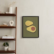 "avocado" - Art Print in Hass Green by Elliot Stokes - In a Room