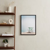 "Meet Me at Tower 5" - Art Print in Beachside by Kamala Nahas - In a Room