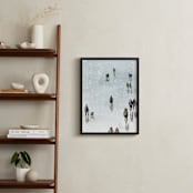 "Melancolia2" - Art Print in Grey blue by Lulaloo - In a Room