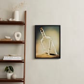 "Lost at the Beach" - Art Print in Sand and Sea by Margaret Williams - In a Room