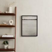 "The Lake Before a Storm" - Art Print in Black and White by Sara Heilwagen - In a Room