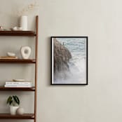 "Cuban Fisherman" - Art Print in Stormy Blue by Michelle S. - In a Room