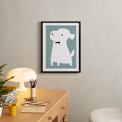 "Mr" - Art Print in Sky by Lori Wemple - In a Room