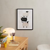 "I got your back" - Art Print in Wool by Maja Cunningham - In a Room
