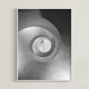 "Vertigo" - Art Print in monochrome by lulu and isabelle - Framed