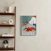 "Party of One" - Art Print in Pigeon by Marabou Design - In a Room
