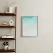 "Polihale" - Art Print in Spring White by Artsy Canvas Girl Designs - In a Room