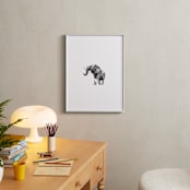"pachyderme" - Art Print in Black by IMG_101 - In a Room