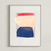 "abstract sequence" - Art Print in trio by Sumak Studio - Framed
