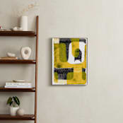 "Part of the fun 1" - Art Print in Yellow Action by Bethania Lima - In a Room