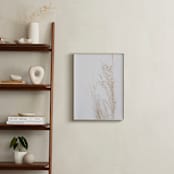 "ghosted neutrals 3" - Art Print in smoke by Baumbirdy - In a Room