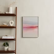 "Sailors Delight" - Art Print in Pink Skies by Karen Kardatzke - In a Room