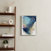 "island song" - Art Print in Song Blue by AlisonJerry - In a Room