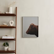 "Isla" - Art Print in Moody Grey by Amy Carroll - In a Room