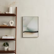 "Trade Winds" - Art Print in Teal by Karen Kardatzke - In a Room