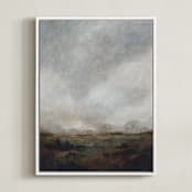 "Riley" - Art Print in Moss by Lorent and Leif - Framed Canvas