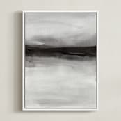 "holy disruption" - Art Print in black and white by Heidi Jantz - Framed Canvas