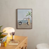 "Beach Cruiser" - Art Print in Seaside by Vilija - In a Room