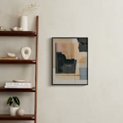 "Crossings 1" - Art Print in Peachy by Maja Cunningham - In a Room