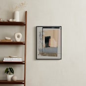 "Crossings 2" - Art Print in Peachy by Maja Cunningham - In a Room