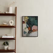 "Venn" - Art Print in Emerald by Wendy Keller - In a Room