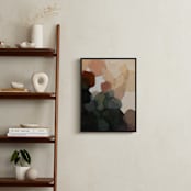 "Venn Triptych 1" - Art Print in Slate by Wendy Keller - In a Room