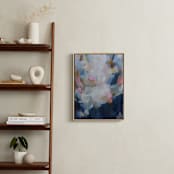 "Ashers edge 2" - Art Print in dark warm blue by Marissa DeCinque - In a Room