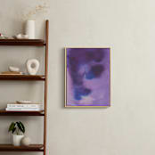 "Purple Abstract" - Art Print in Purple by Agata Jasinska - In a Room