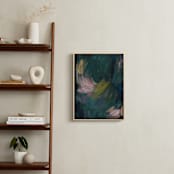 "Dreamscape 1" - Art Print in Midnight Green by Yaling Hou Suzuki - In a Room