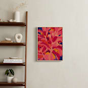 "Kalanchoe" - Art Print in Begonia Pink by Juls Treviño - In a Room