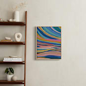"Chromatic Dream 2" - Art Print in Rainbow by Carrie Moradi - In a Room