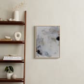 "Seemingly Separate" - Art Print in Slate Grey by Christa Kimble - In a Room
