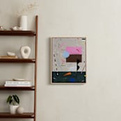 "A Marriage of True Minds" - Art Print in Neon Pink by Keren Toledano - In a Room