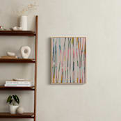 "Painted Forest 1" - Art Print in Rose by Lindsay Megahed - In a Room