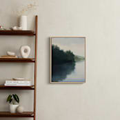 "Touching Water 1" - Art Print in Calm Water by Stephanie Goos Johnson - In a Room