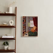 "To Your Corners" - Art Print in Velvet Red by Jess Franks - In a Room