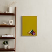 "Chartreuse Bouquet" - Art Print in Chartreuse by Caryn Owen - In a Room