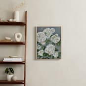 "Full Bloom" - Art Print in Neutral by Sarah Hall - In a Room