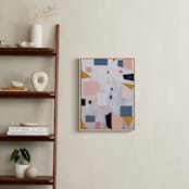 "Early Autumn" - Art Print in Pale Pink Fun by Vanessa Ryan - In a Room