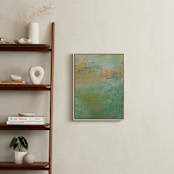 "Terra Incognita by Stacy Kron Creative" - Art Print in Fresh Green by Stacy Kron - In a Room