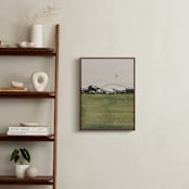 "Quiet Horizon" - Art Print in Golden Sage by Alisa Galitsyna - In a Room