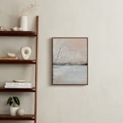 "Winter Walk 1" - Art Print in Peach by Lindsay Megahed - In a Room
