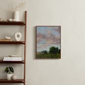 "Panorama 3" - Art Print in Spruce by Wendy Keller - In a Room